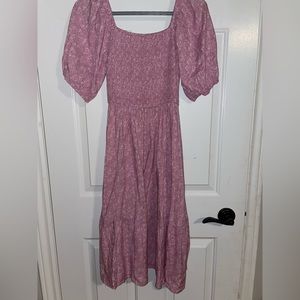 Suzy Shier pink flower dress